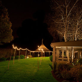 Entryway Lighting And Exterior Backyard Lighting In Connecticut