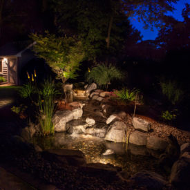 Water Feature Lighting And Pond Lighting, Western Mass
